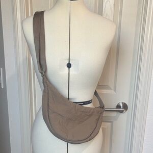 Uniqlo Taupe Crossbody Bag